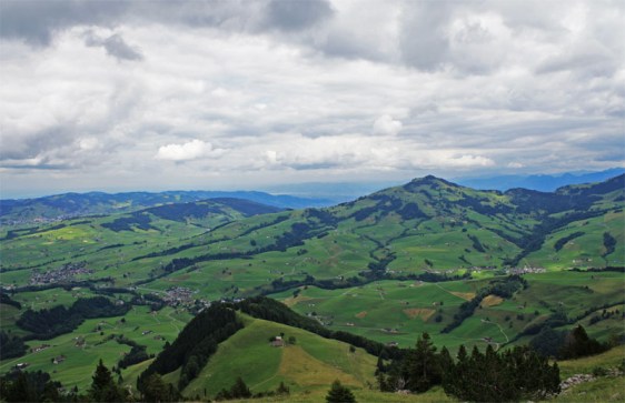 ebenalp, appenzell, switzerland, panorama