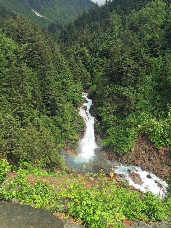 perseverance trail, waterfall, juneau, alaska, aavtravel