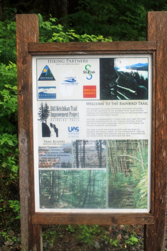 ketchikan, rainbird trail, alaska, hiking, aavtravel