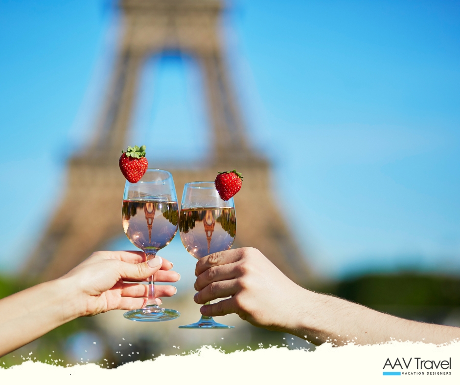 Toasting to your life in Paris