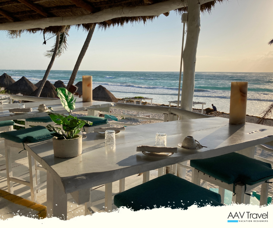 Breakfast at the beach Ama Y Jose Tulum